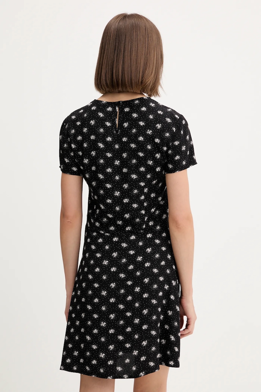 Сукня Tommy Jeans колір чорний mini розкльошена DW0DW21120