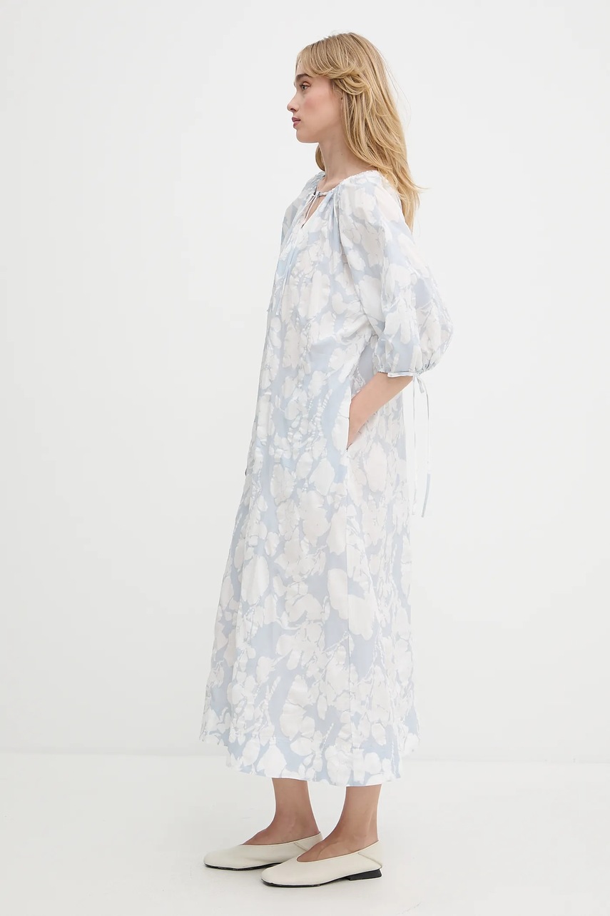 Бавовняна сукня Samsoe Samsoe SAMATERA midi oversize F25200064