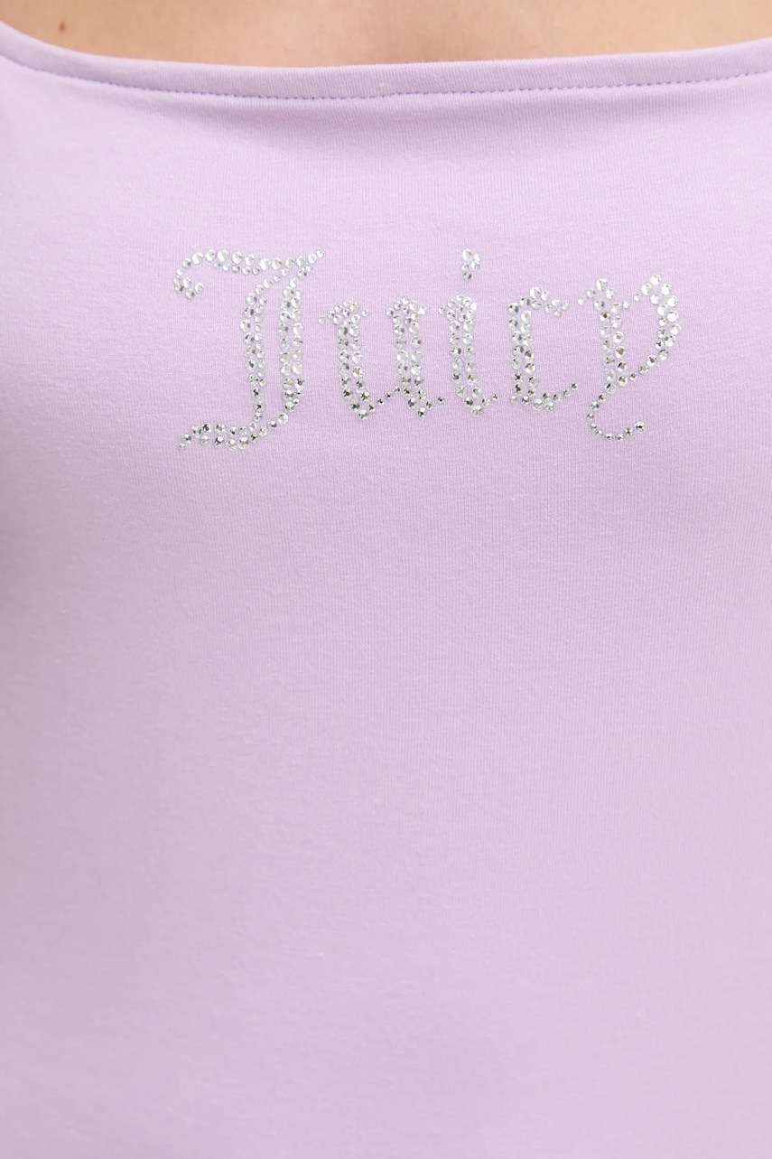 Сукня Juicy Couture HAYLEY MINI DRESS колір фіолетовий mini облягаюча JCWED225304