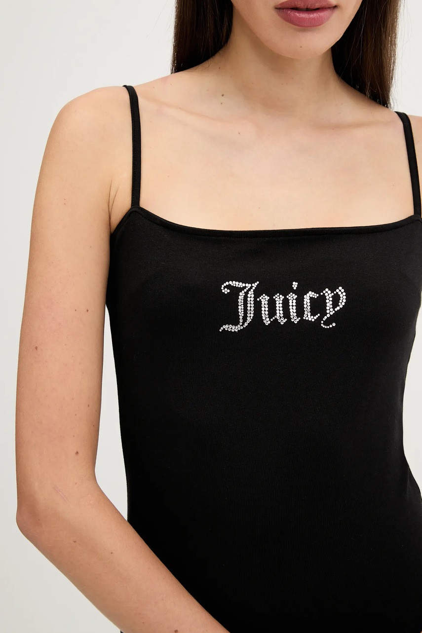 Сукня Juicy Couture HAYLEY MINI DRESS колір чорний mini облягаюча JCWED225304