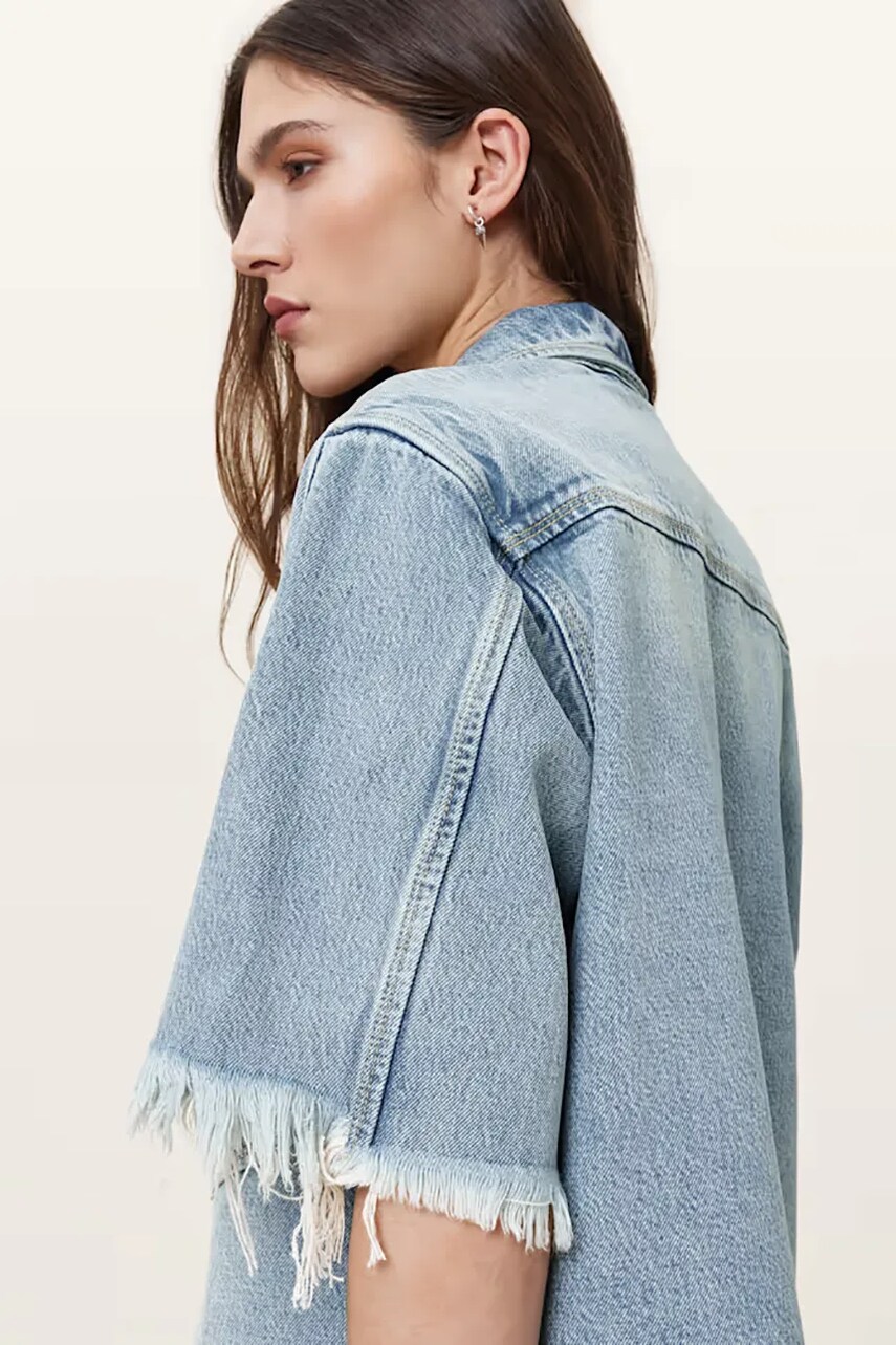 Джинсова сукня AllSaints FAYE mini пряма W221DC