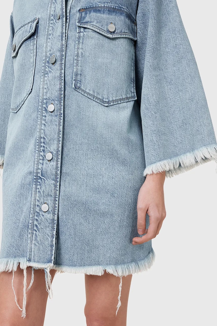 Джинсова сукня AllSaints FAYE mini пряма W221DC