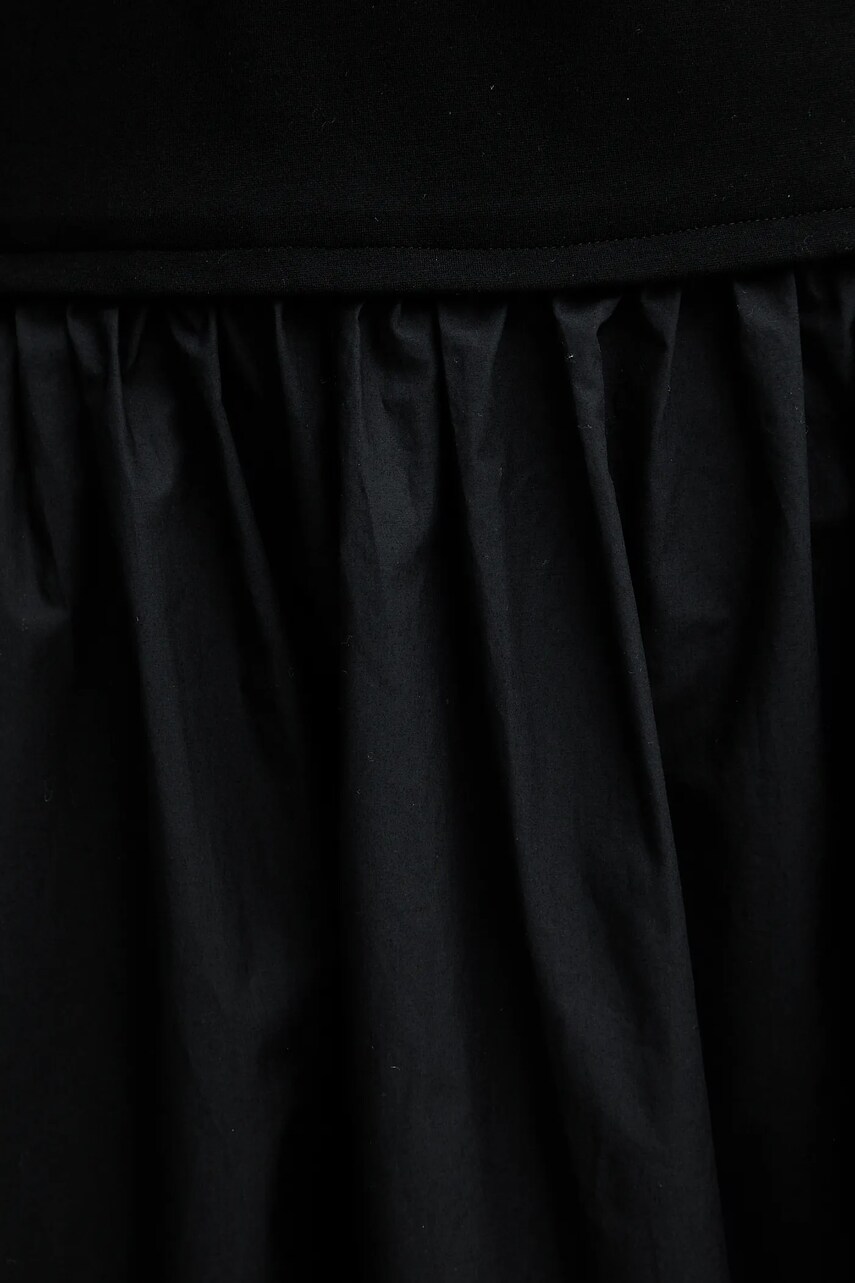Сукня Rag & Bone колір чорний midi розкльошена WAC25P3017D817