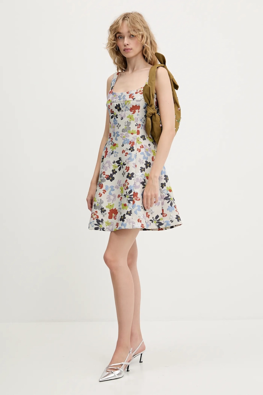 Сукня Stine Goya колір сірий mini розкльошена SG-PF25-D141-2269