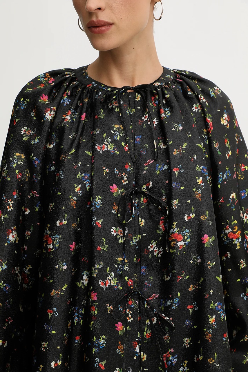 Сукня Stine Goya 0 колір чорний mini розкльошена SG-AW25-D150-2067
