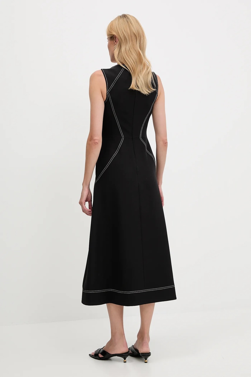 Платье Karl Lagerfeld цвет чёрный midi прямое A3W13032