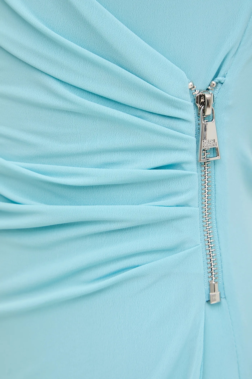 Сукня Karl Lagerfeld колір бірюзовий midi пряма A3W13042