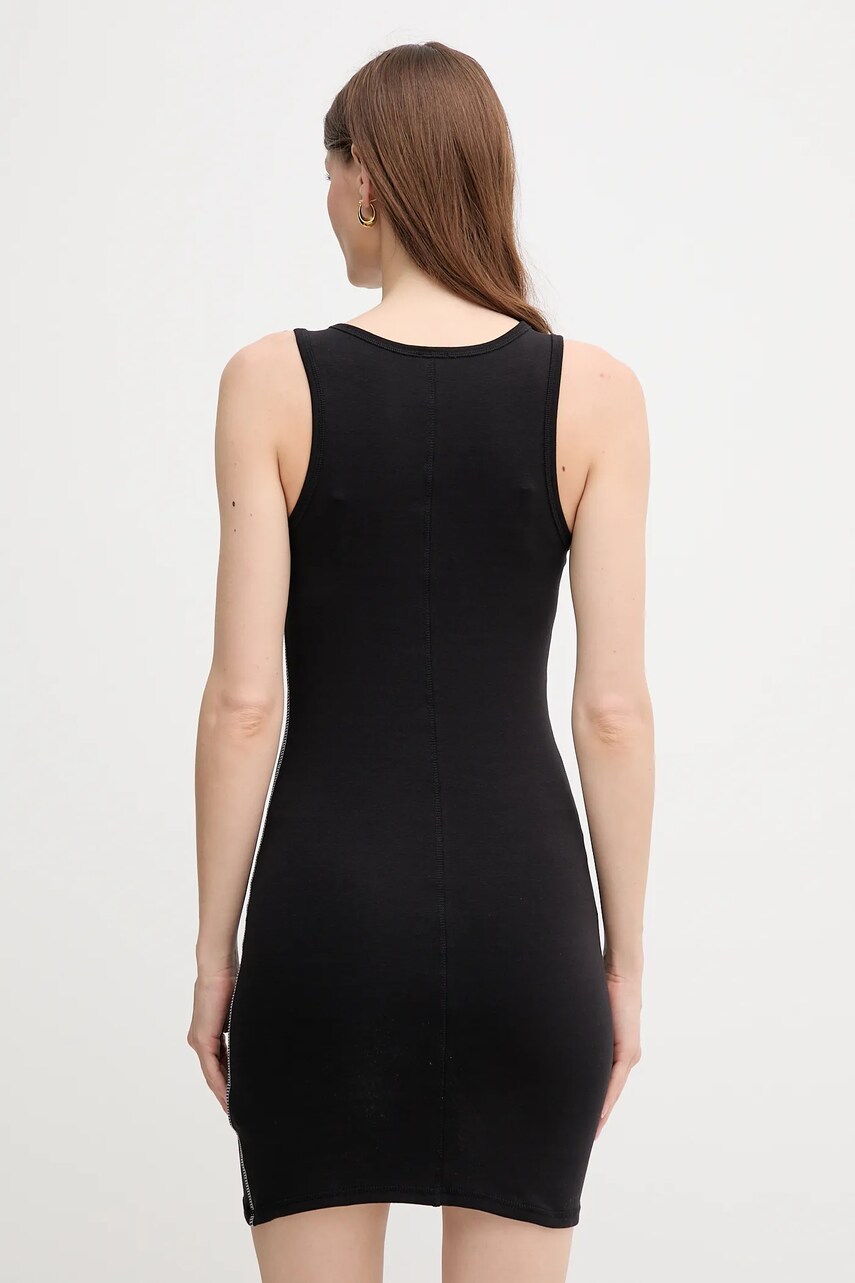 Сукня Calvin Klein Jeans колір чорний mini облягаюча LV044C203G