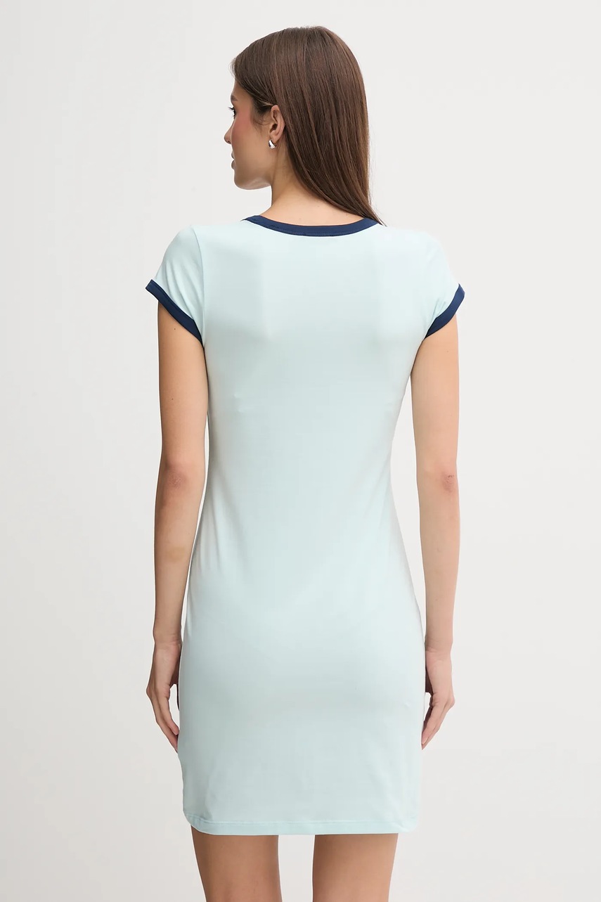 Сукня Calvin Klein Jeans колір бірюзовий mini облягаюча LV047C259G