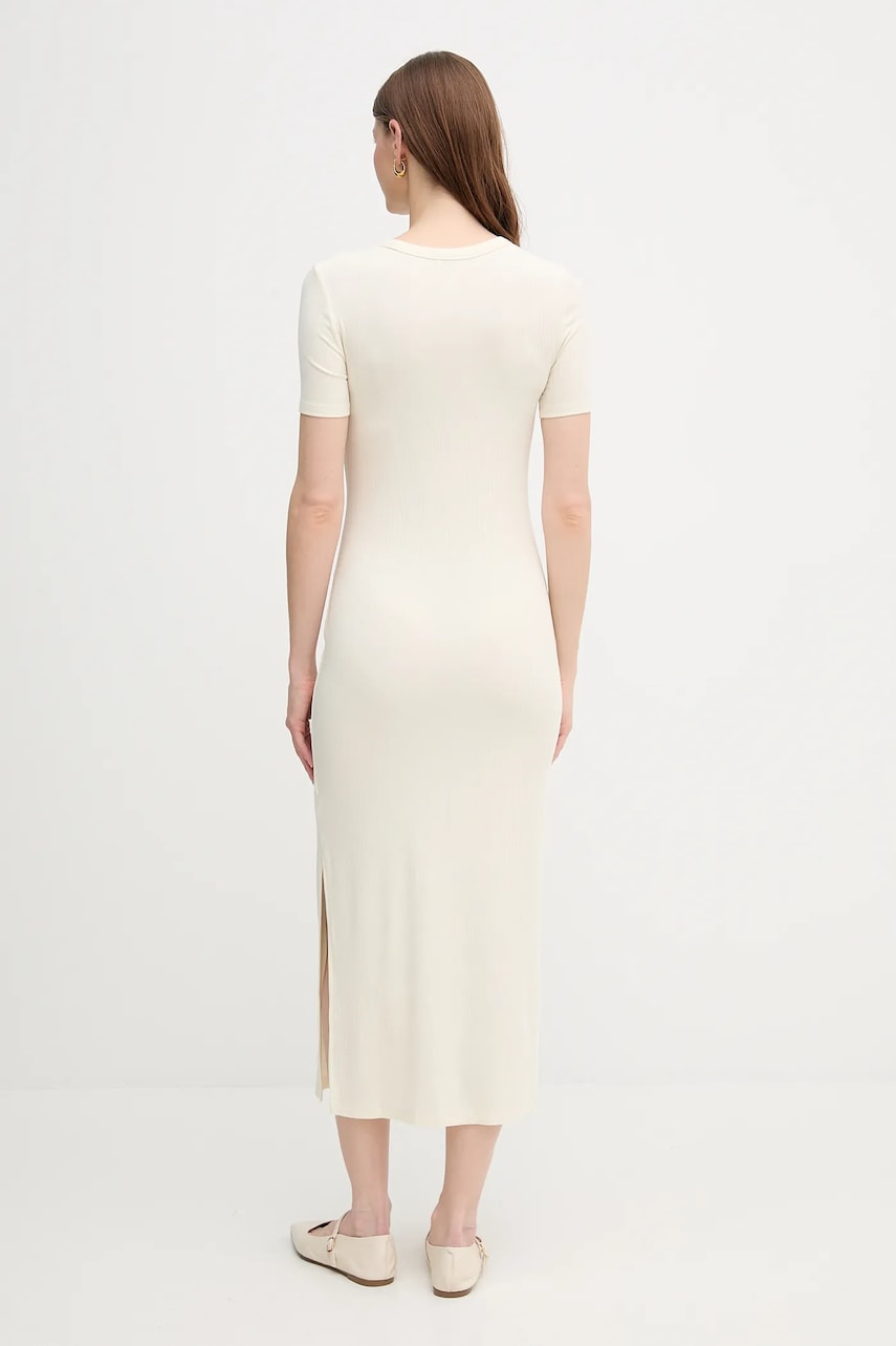 Сукня Calvin Klein Jeans колір бежевий maxi пряма LV044C902G