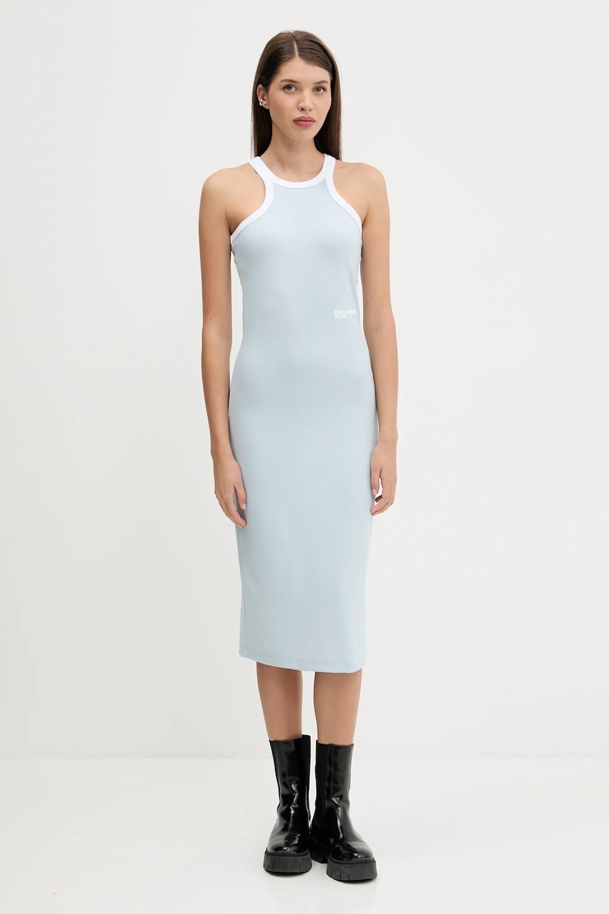 Karl Lagerfeld Jeans rochie mini, drept, A3W13008 Karl Lagerfeld Jeans rochie mini, drept, A3W13008