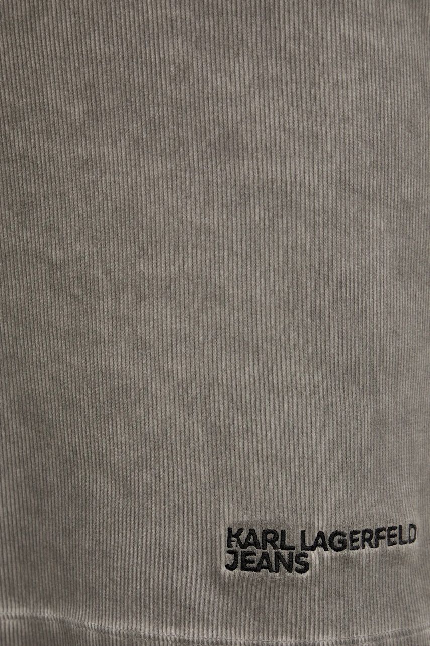 Сукня Karl Lagerfeld Jeans колір сірий mini облягаюча A3W13012