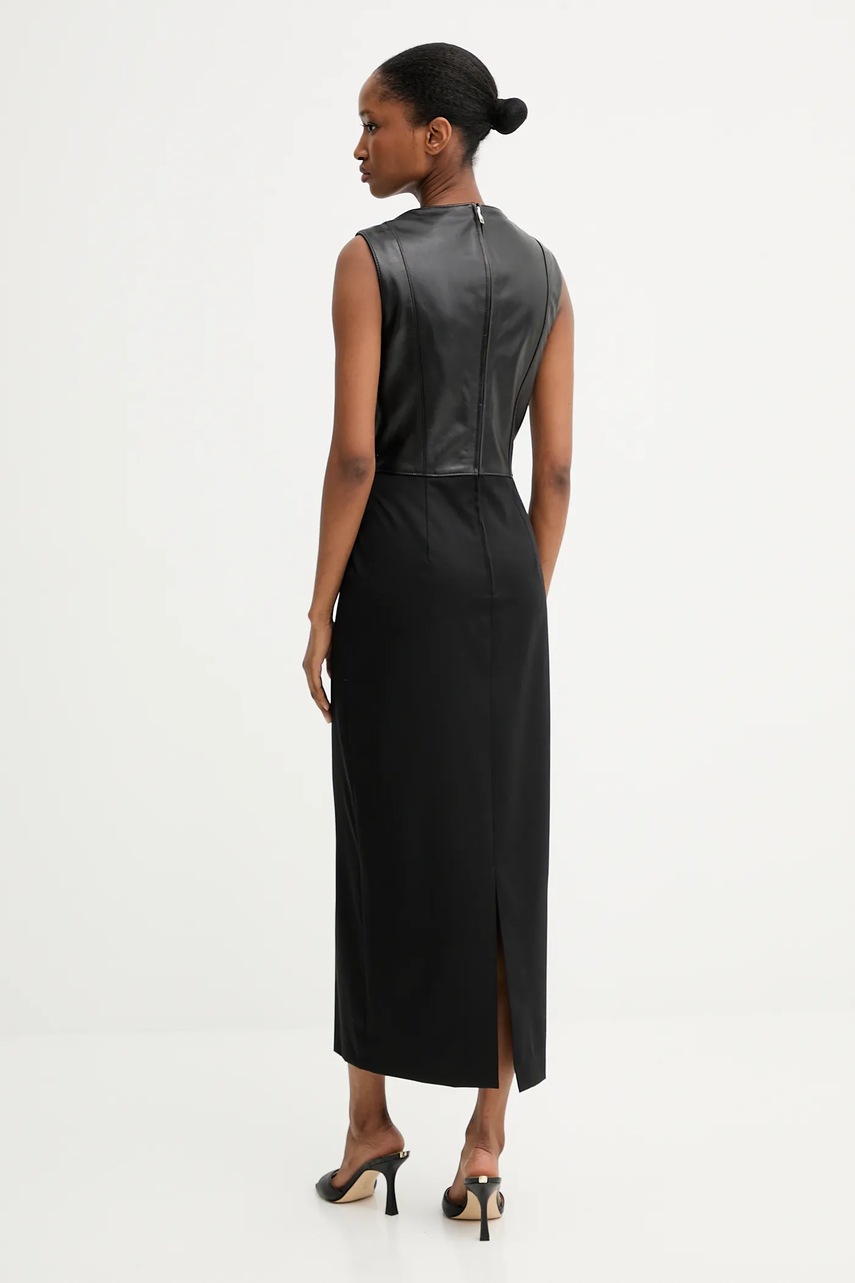 Šaty z vlněné směsi BOSS Drumialda (obrázek 3)