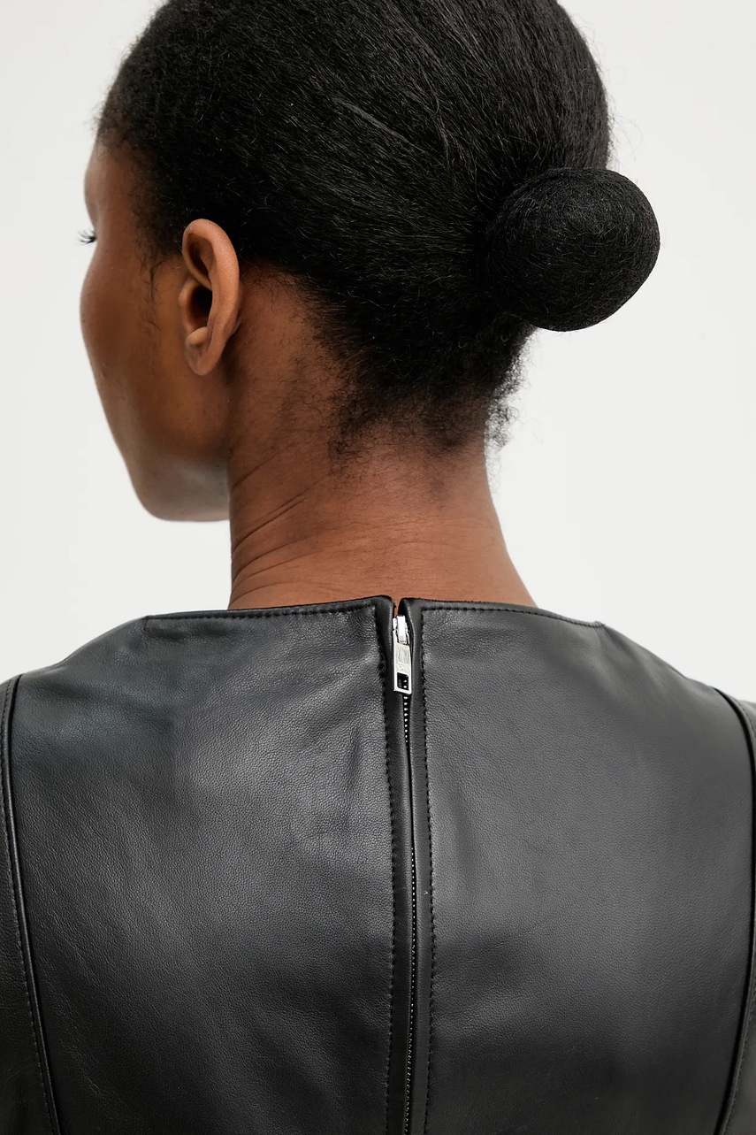 Šaty z vlněné směsi BOSS Drumialda (obrázek 5)