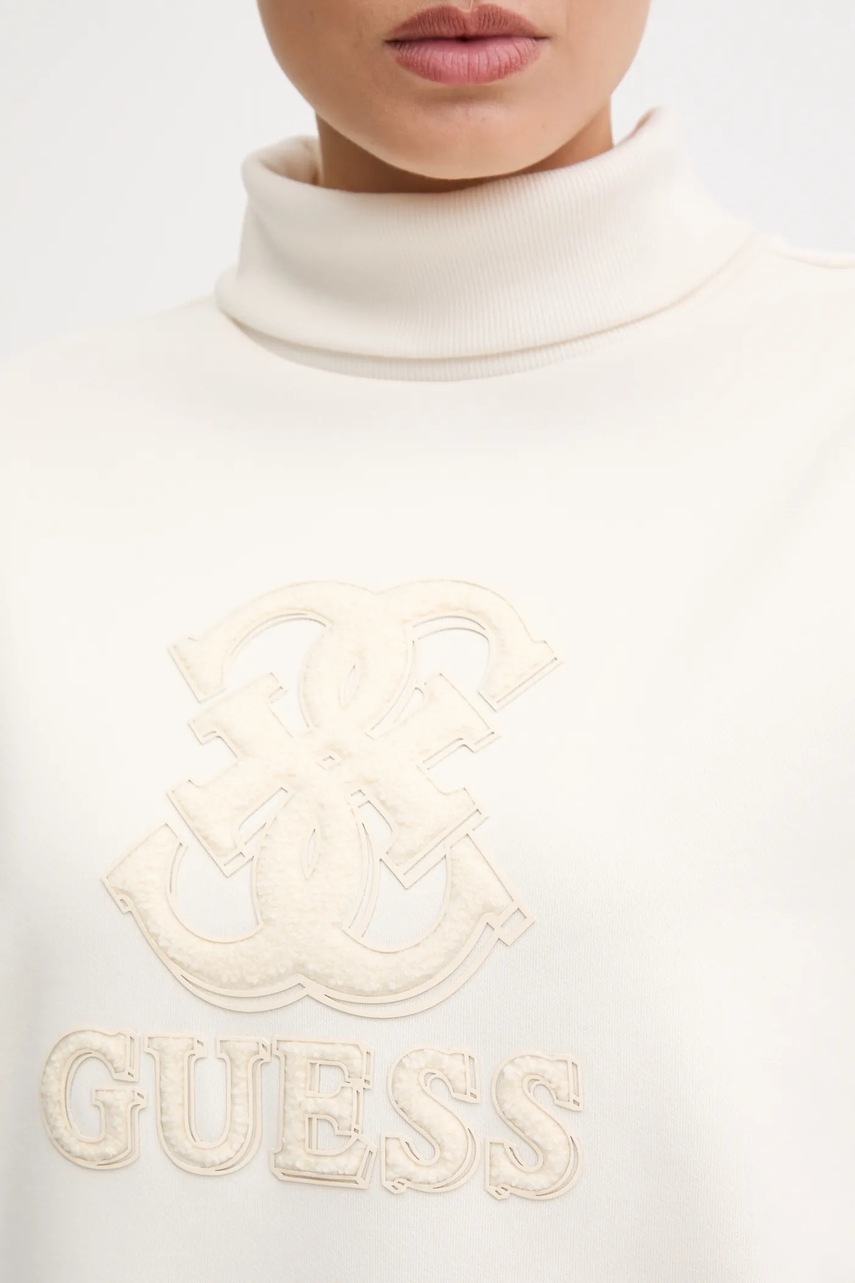 Сукня Guess CARMEN колір бежевий mini oversize V5YK07 KCX22