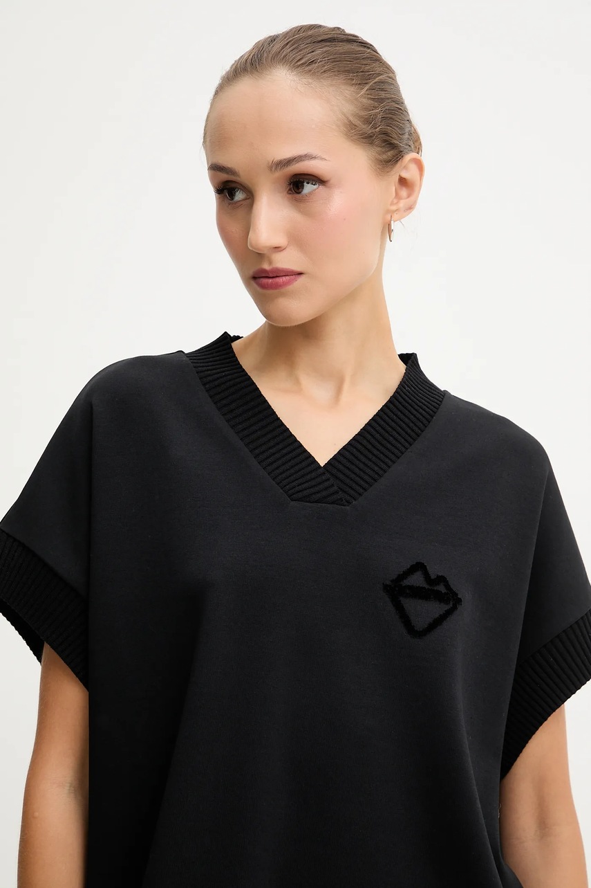 Сукня Iceberg колір чорний mini oversize H011 6331