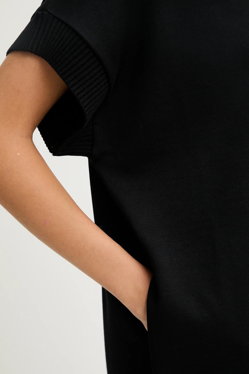 Сукня Iceberg колір чорний mini oversize H011 6331