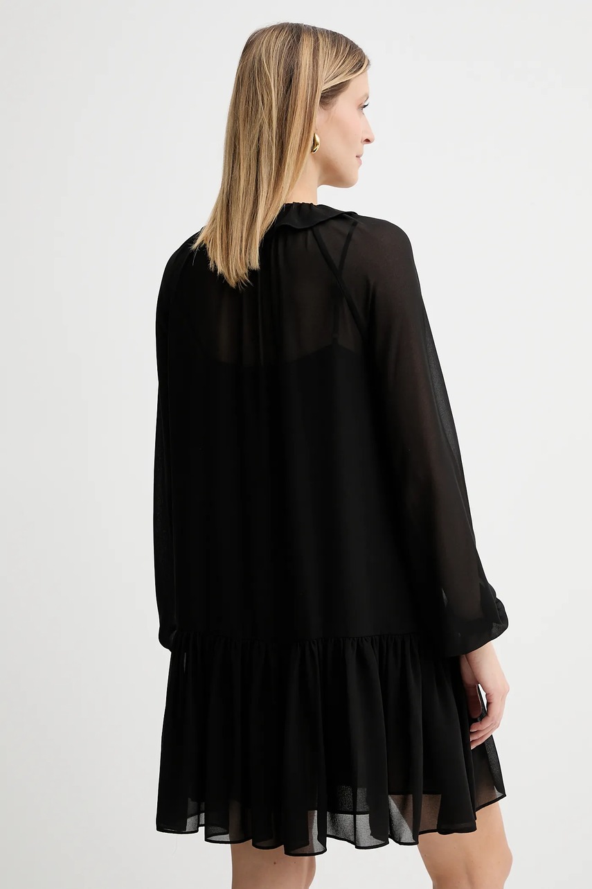 Сукня MICHAEL Michael Kors колір чорний mini пряма MT581DQ7R3