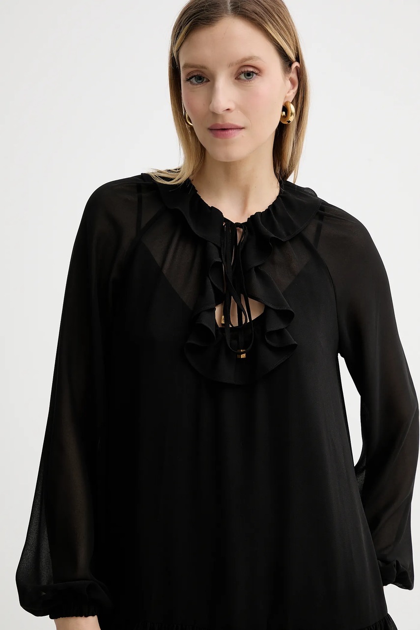 Сукня MICHAEL Michael Kors колір чорний mini пряма MT581DQ7R3