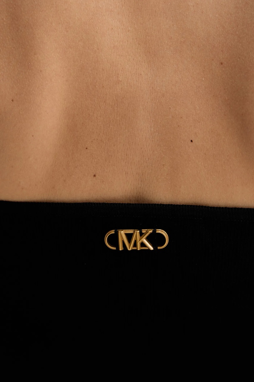 Сукня MICHAEL Michael Kors колір чорний mini облягаюча MT5833Z33D