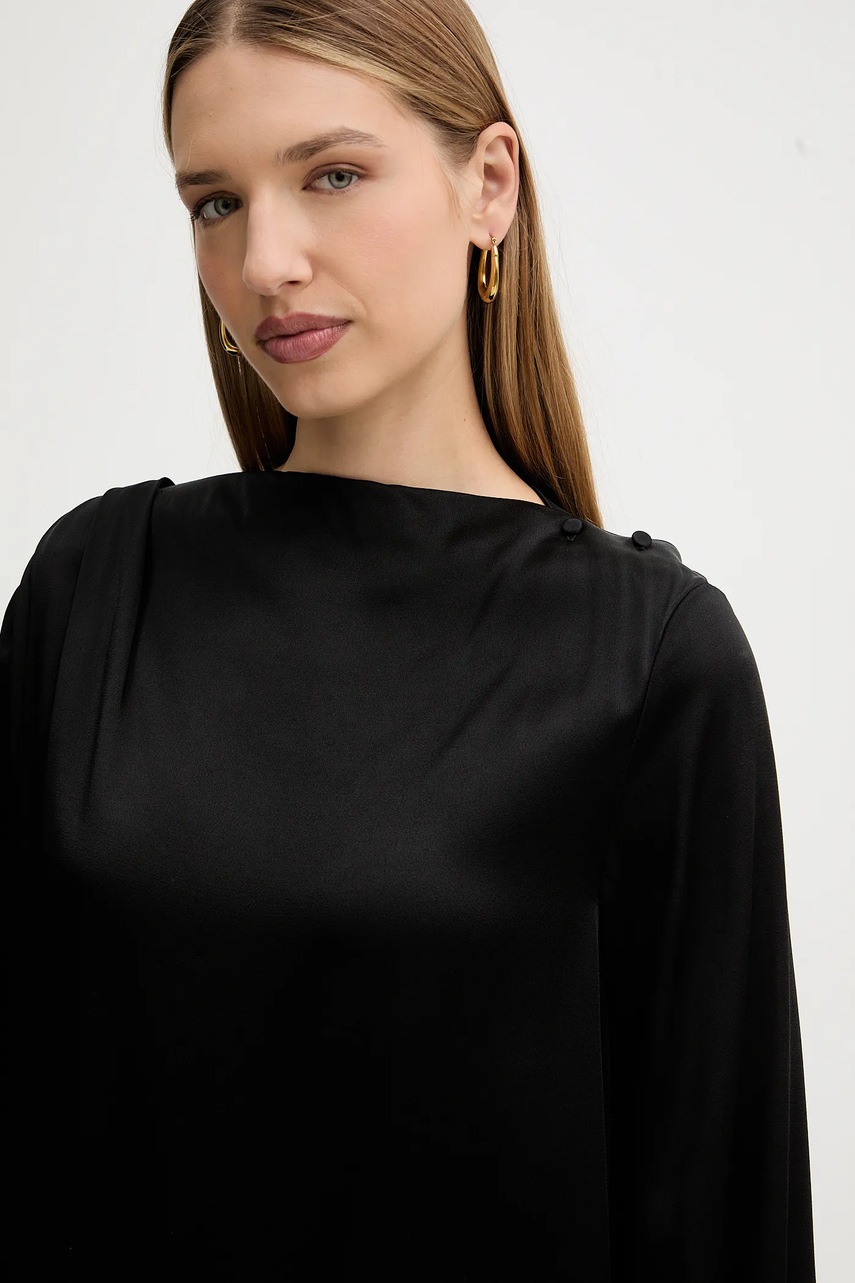 Сукня Weekend Max Mara CABINA колір чорний mini пряма 2525226043600