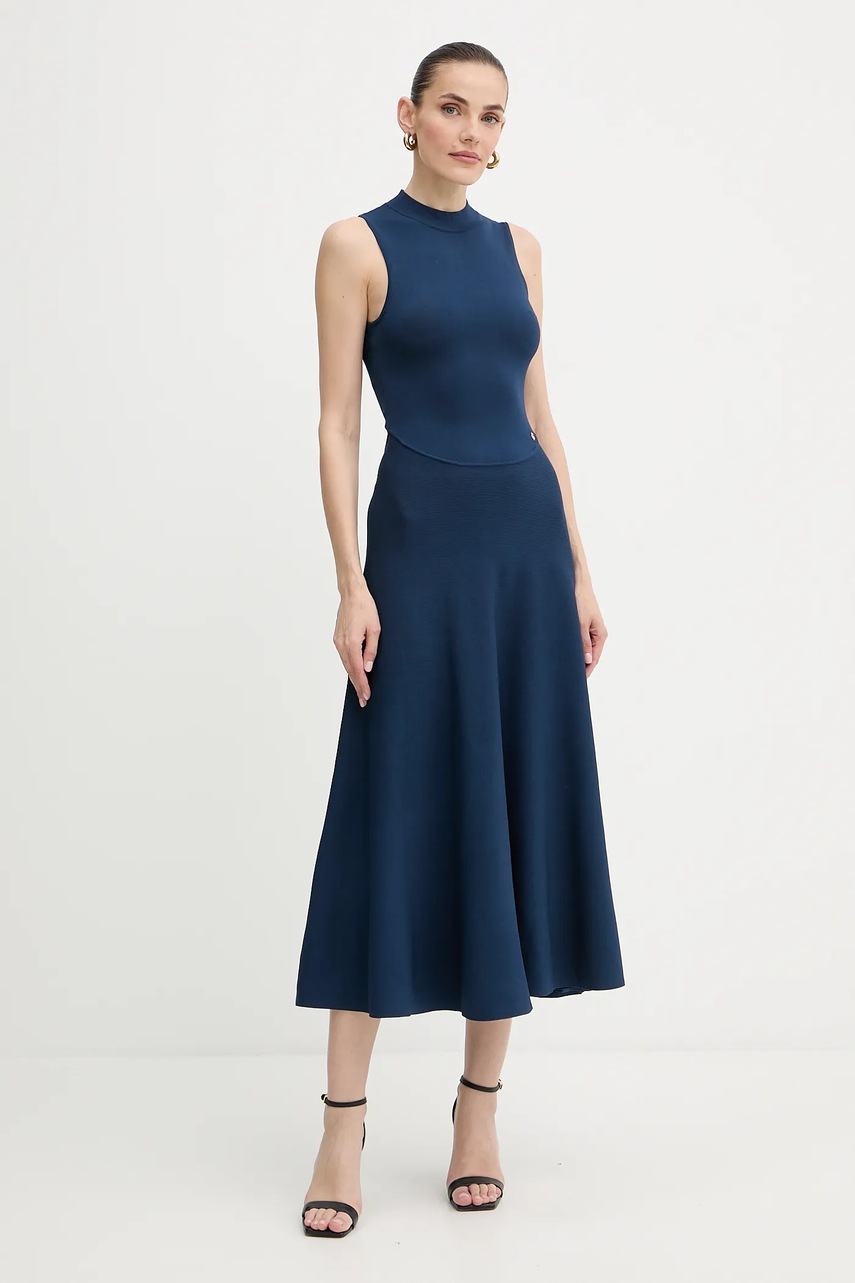 Платье Guess CASSANDRA maxi расклешённое W5YK0S Z0241