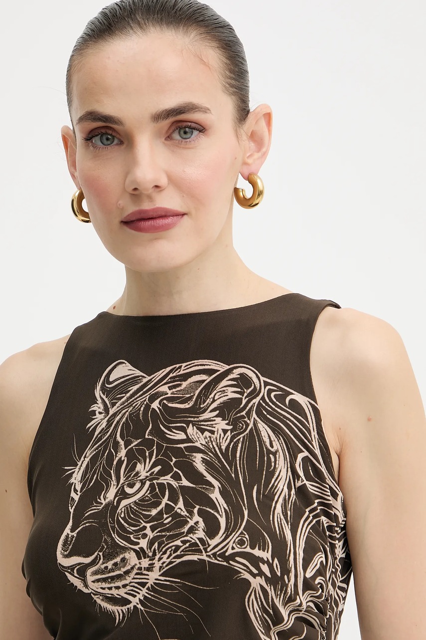 Сукня Guess PENELOPE колір зелений maxi облягаюча W5YK19 KCZC2