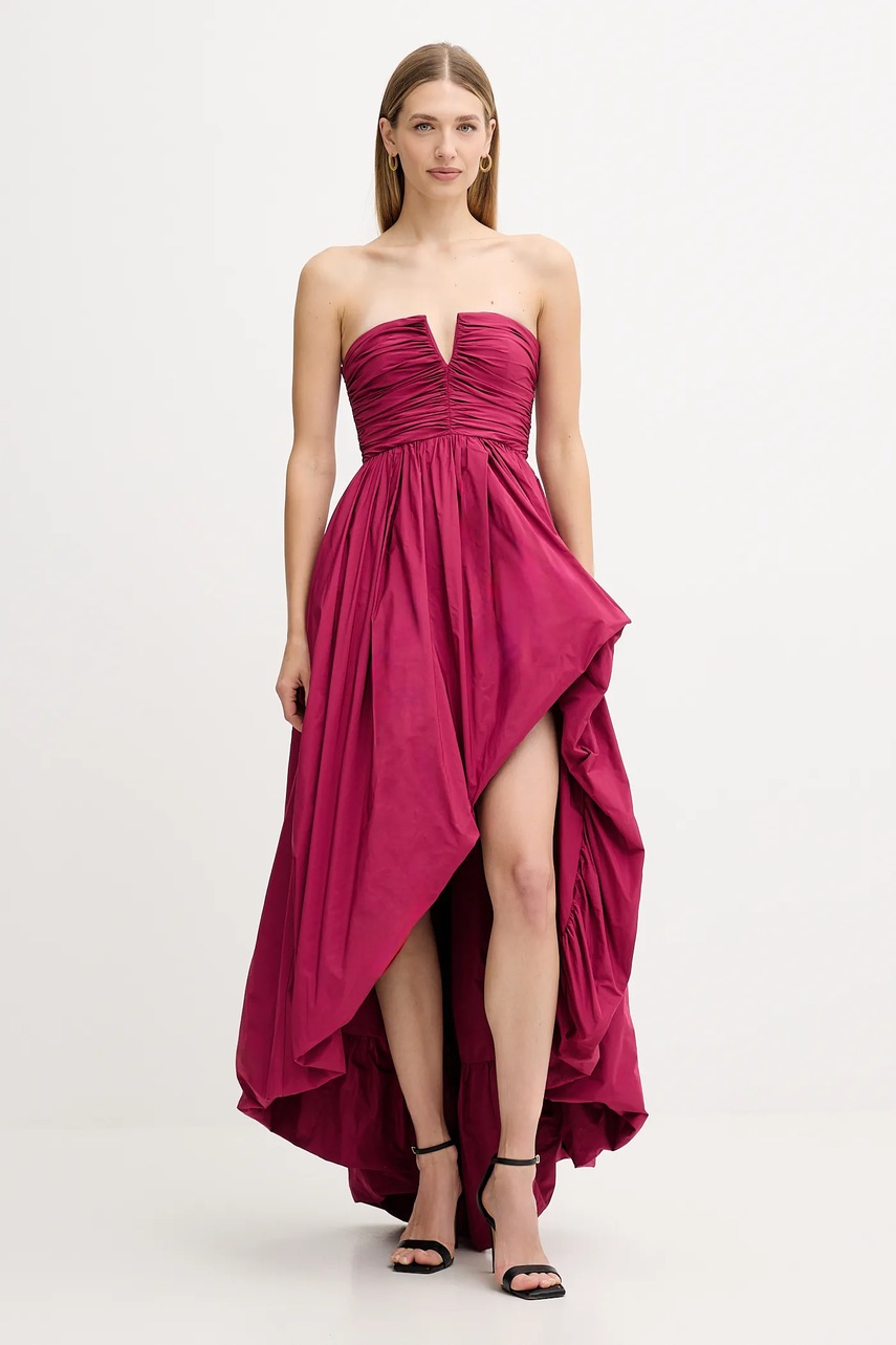 Сукня Pinko колір рожевий mini розкльошена 105537 Y3LE