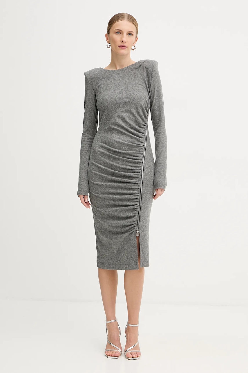 Φόρεμα με προσθήκη μαλλιού Pinko