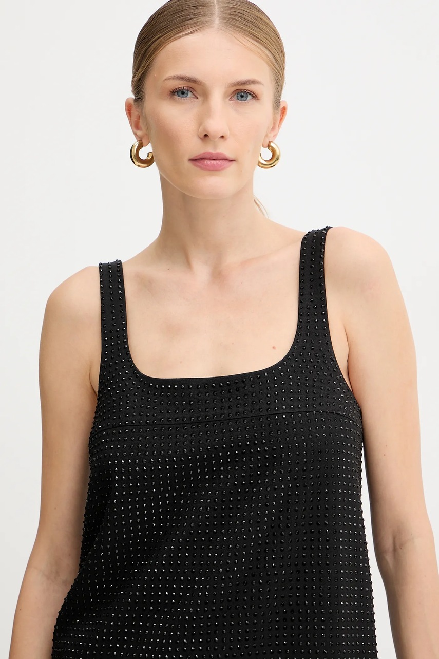 Сукня Pinko колір чорний mini пряма 105927 A287