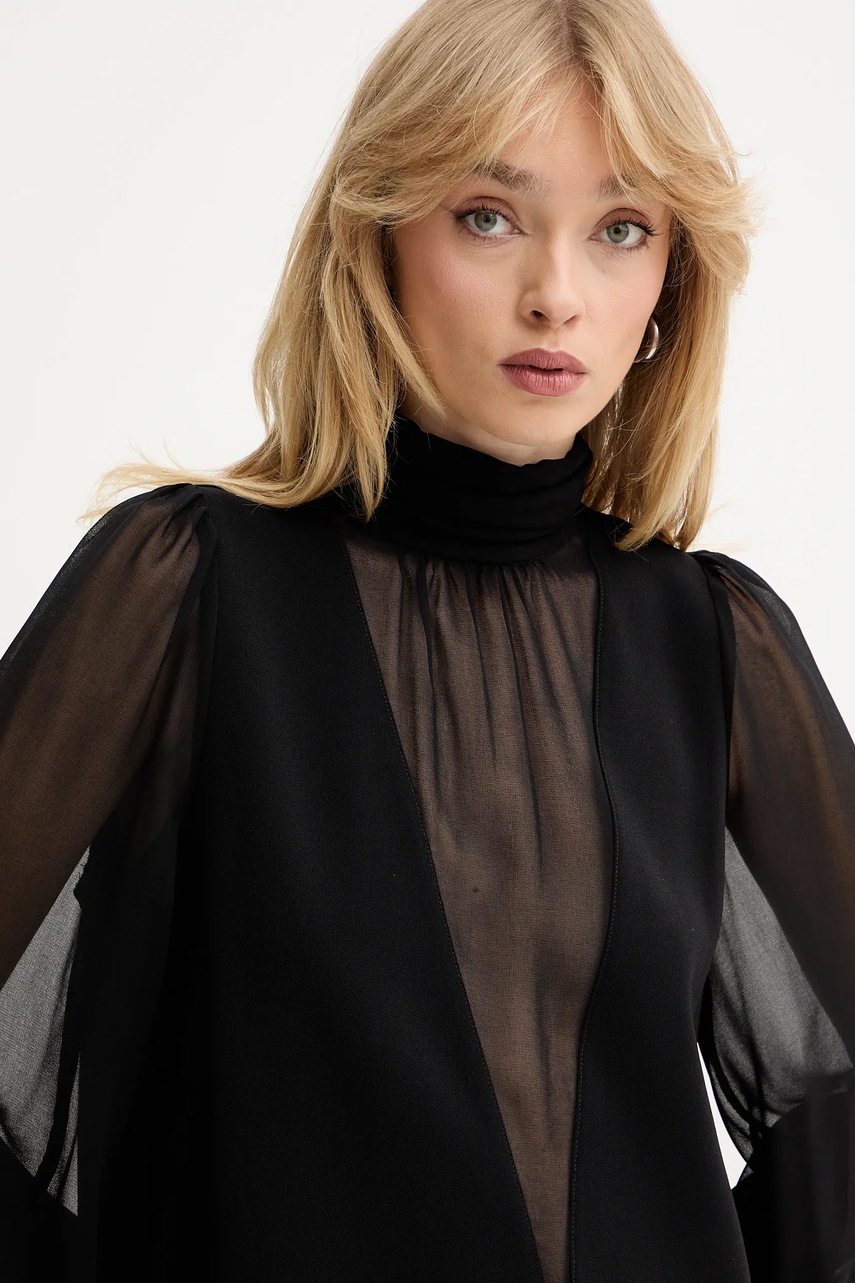 Сукня Pinko колір чорний mini пряма 106111 A30J