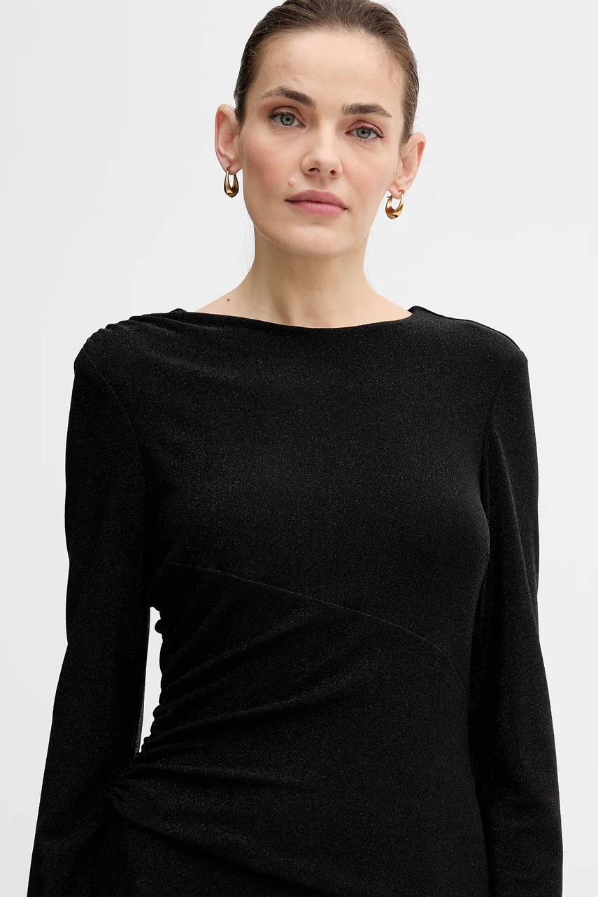 Сукня Joseph Ribkoff колір чорний midi розкльошена 254082