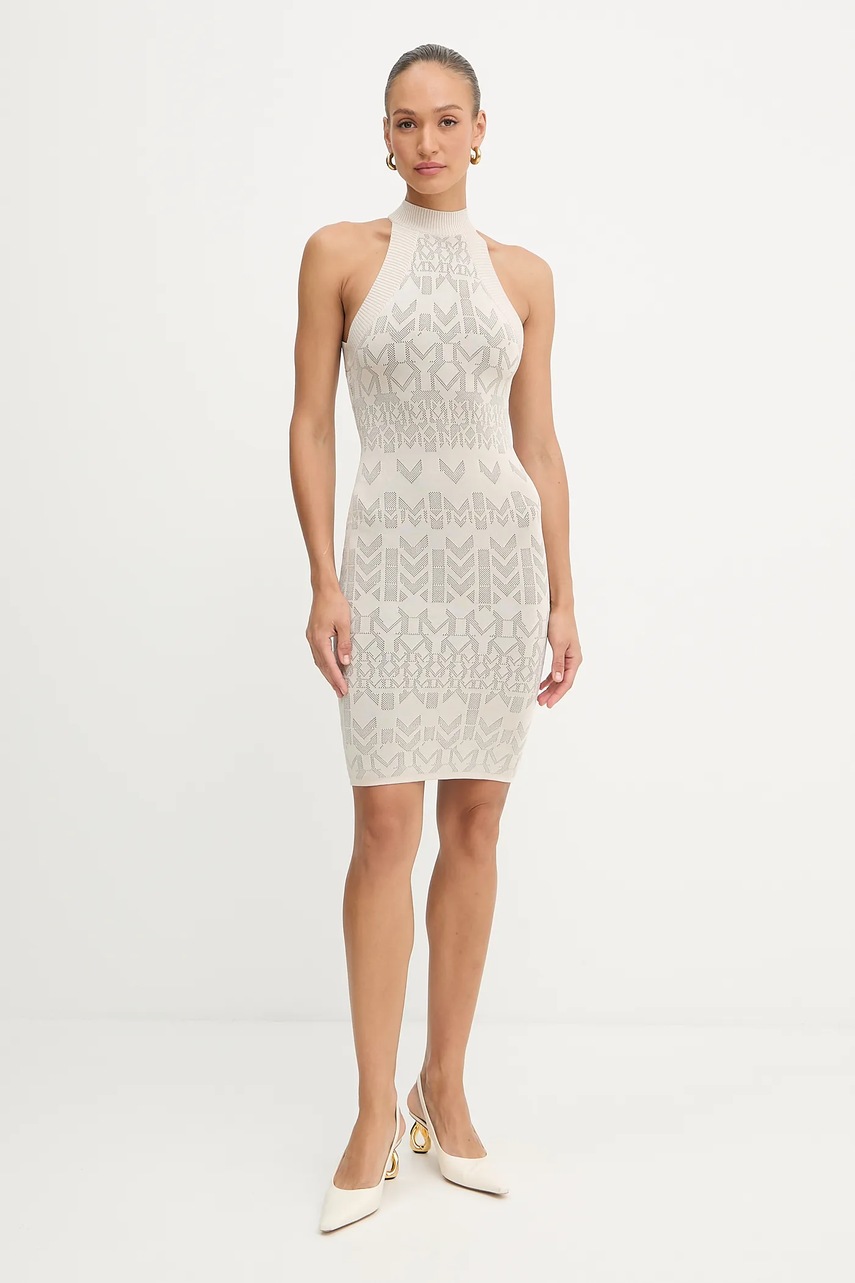 Платье Marciano Guess BILLIE цвет бежевый mini облегающее 5YGK19 5877Z