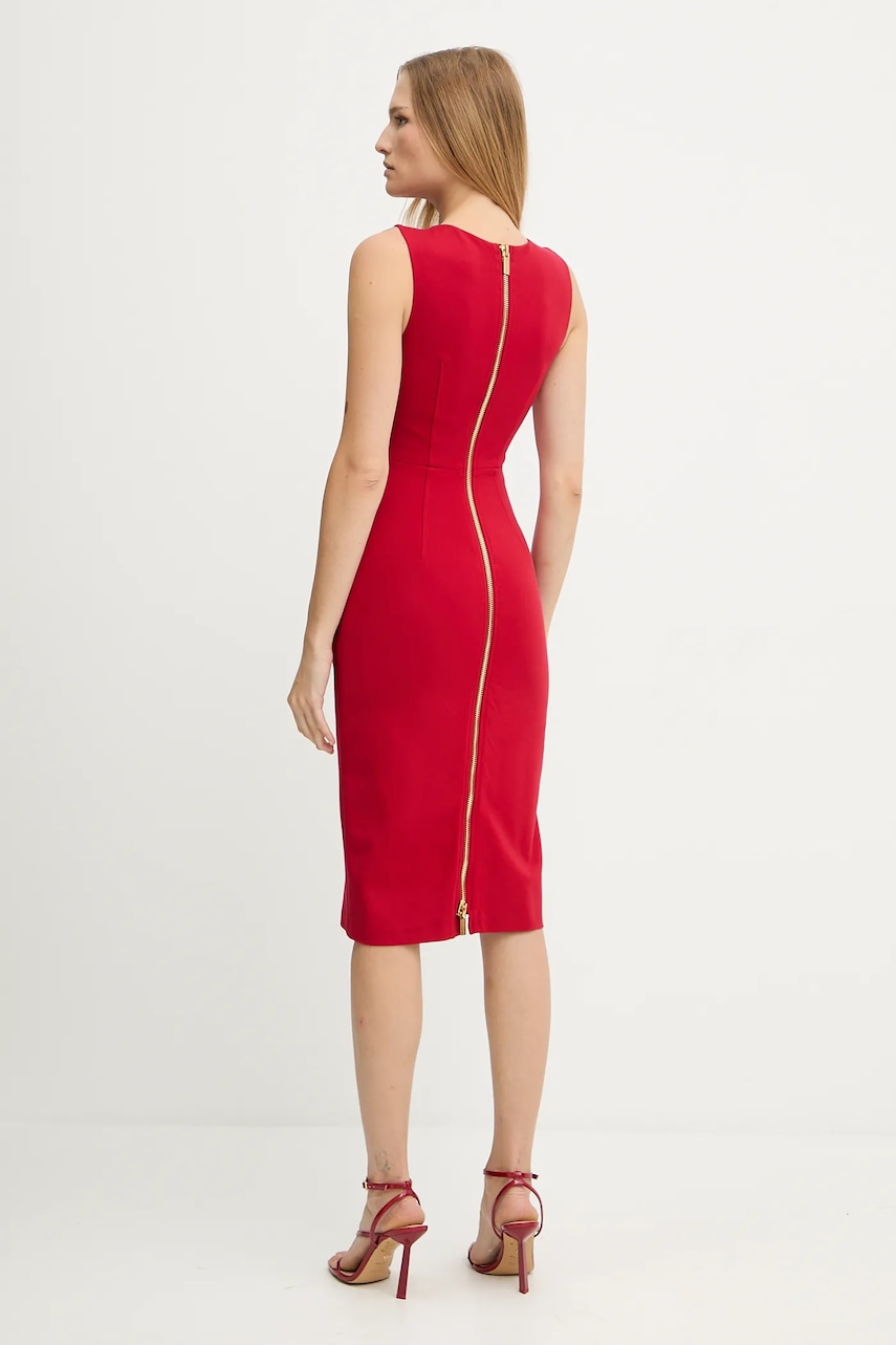 Сукня Marciano Guess GWEN колір червоний midi облягаюча 5YGK30 7160A