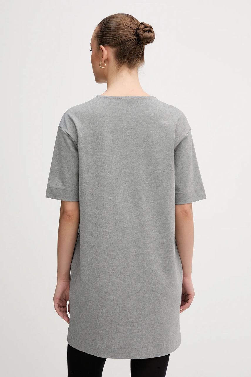 Сукня United Colors of Benetton колір сірий mini пряма 47CKDV0BW