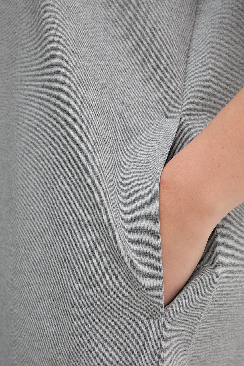 Сукня United Colors of Benetton колір сірий mini пряма 47CKDV0BW