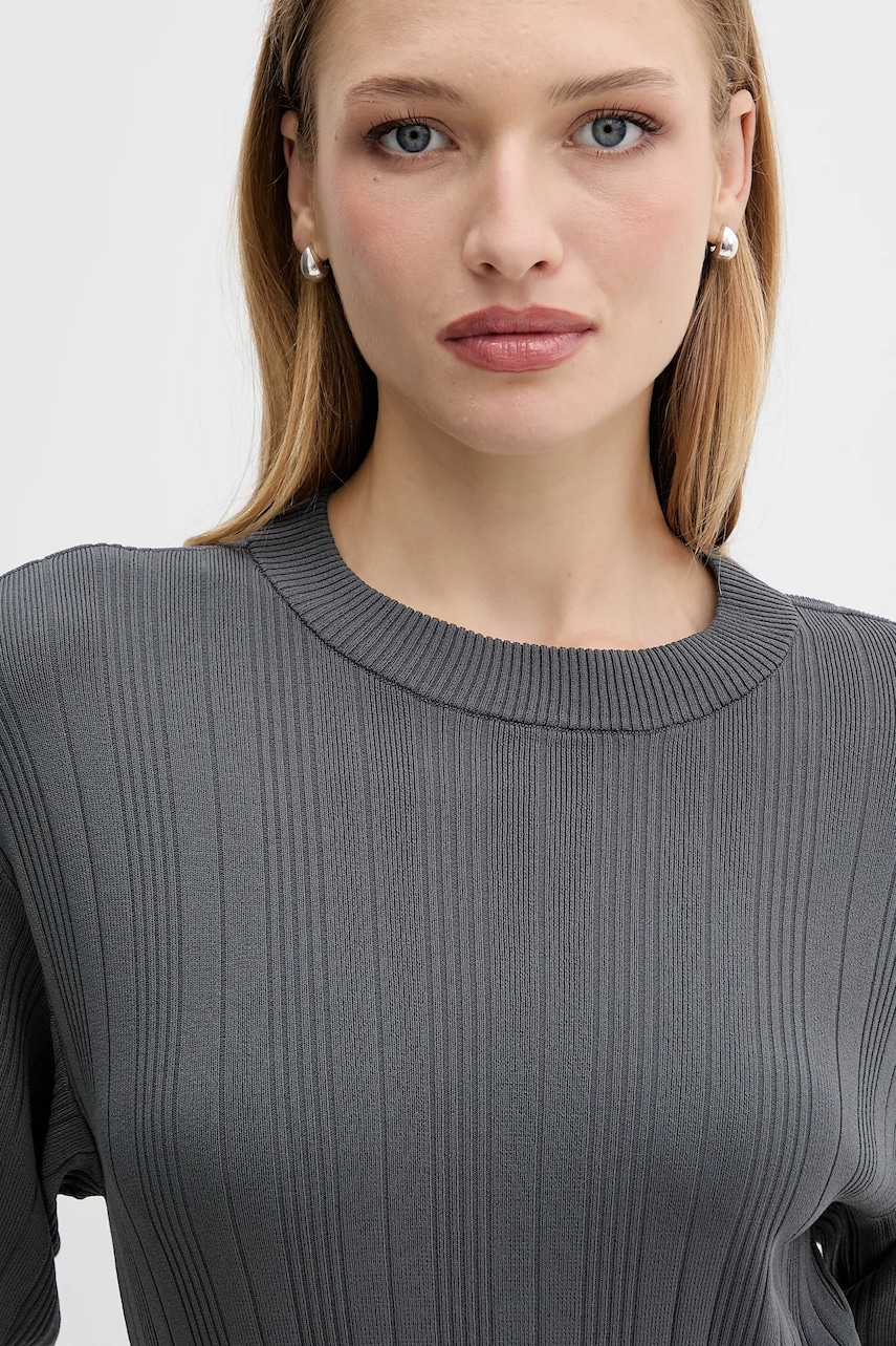 Сукня Armani Exchange колір сірий mini пряма XW000775 AF10352