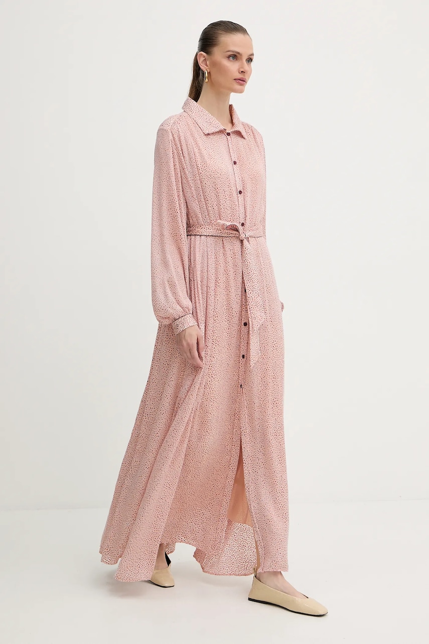 Сукня Forte Forte колір рожевий maxi пряма 14122.my.dress