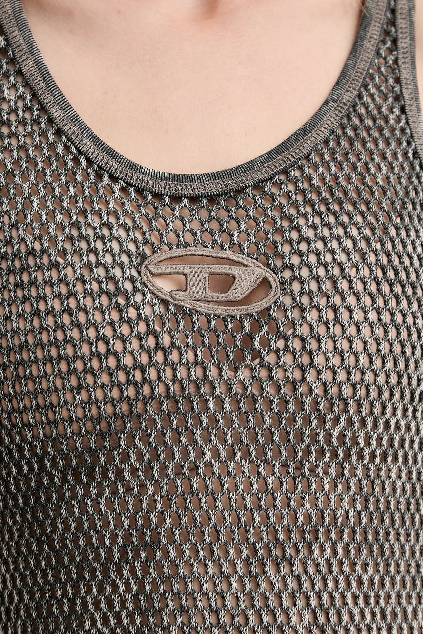 Bavlněné šaty Diesel MAEVE-UTLT (obrázek 5)