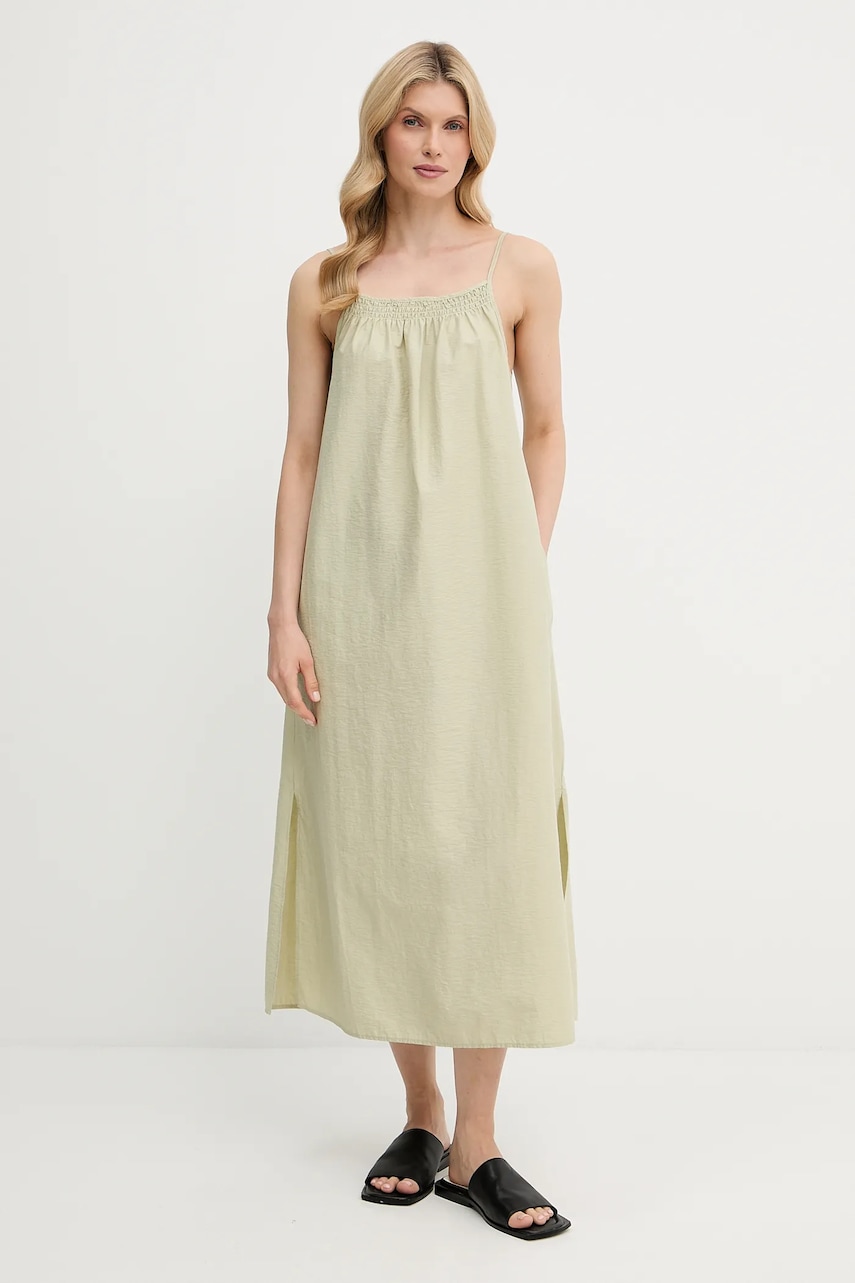 Marc O\'Polo rochie culoarea verde, midi, drept, 5000006348