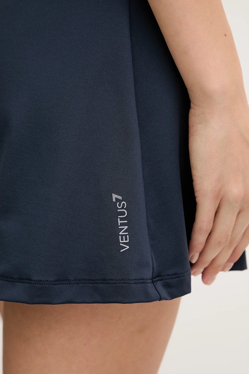 Спортивна сукня EA7 Emporio Armani колір синій mini розкльошена AF14524.7W000317