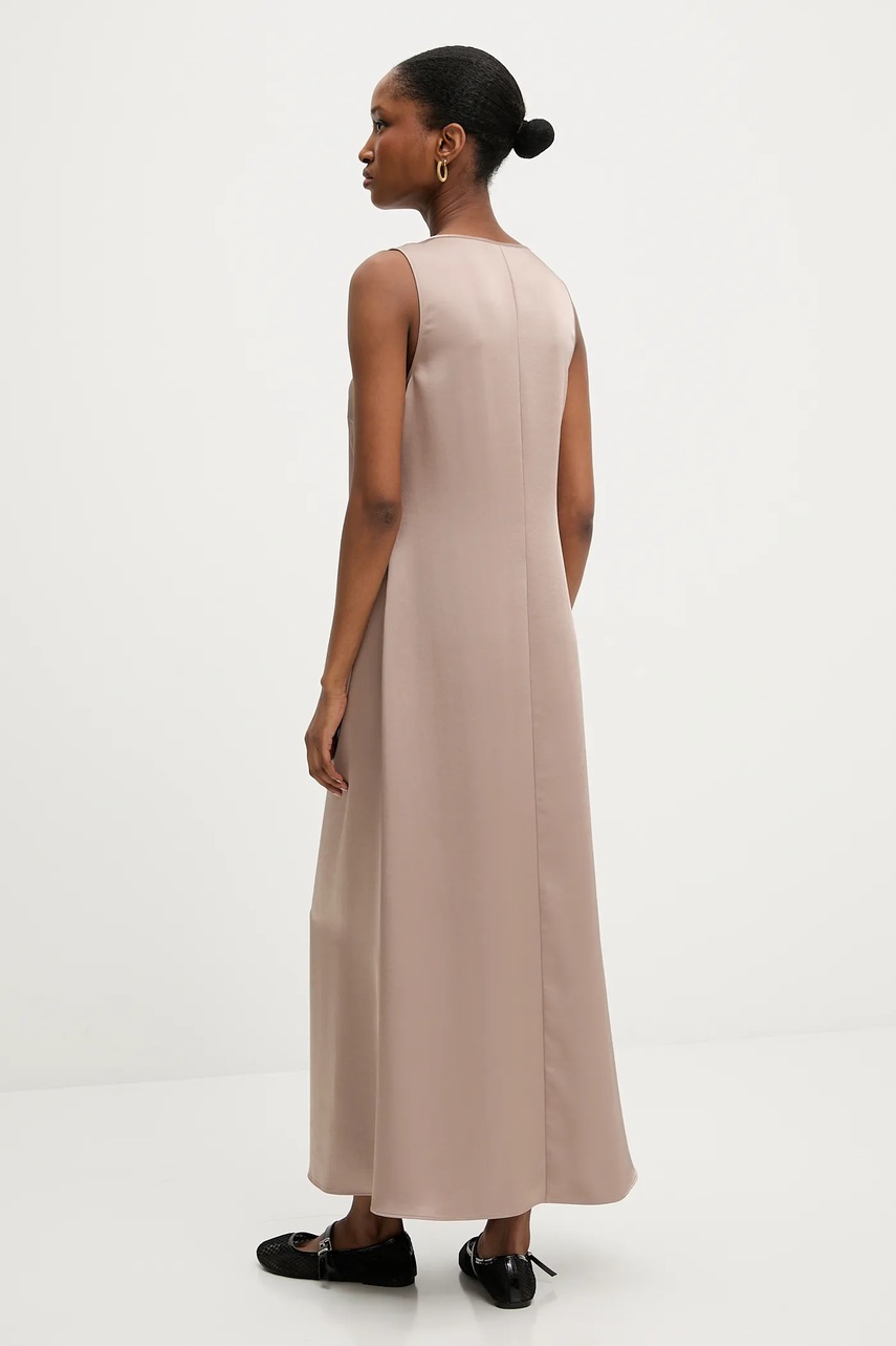 Сукня Weekend Max Mara OTTELIA колір коричневий maxi пряма 2525226061600
