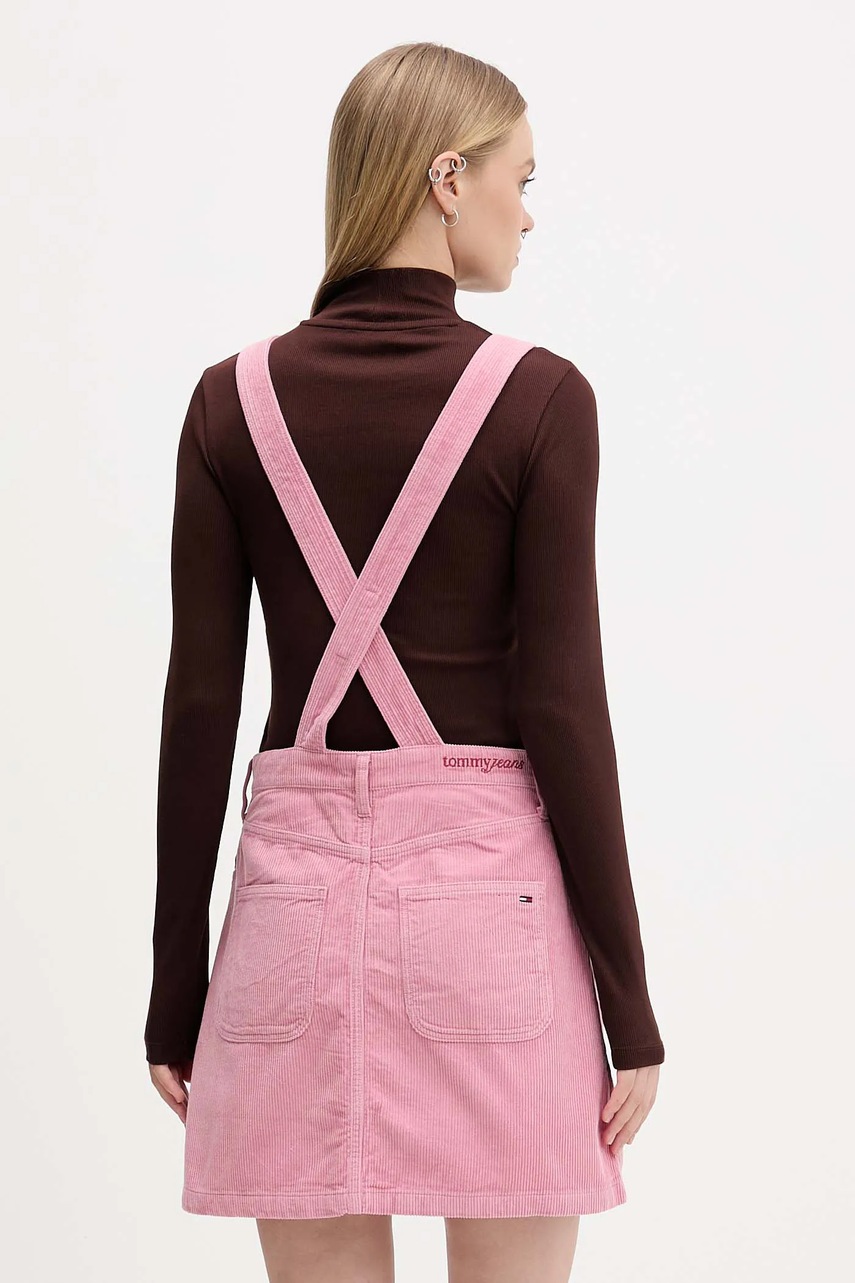 Manšestrové šaty Tommy Jeans (obrázek 3)