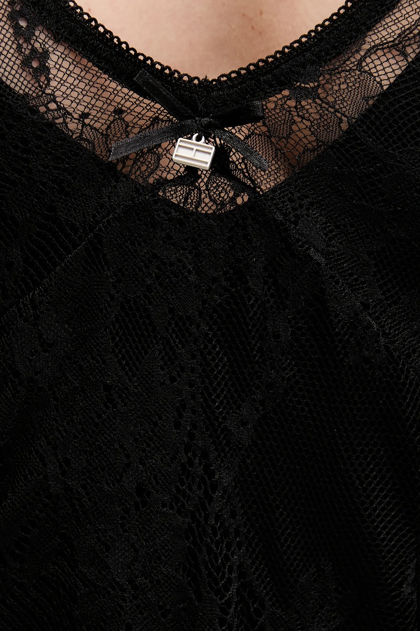 Сукня Tommy Jeans колір чорний maxi розкльошена DW0DW21507