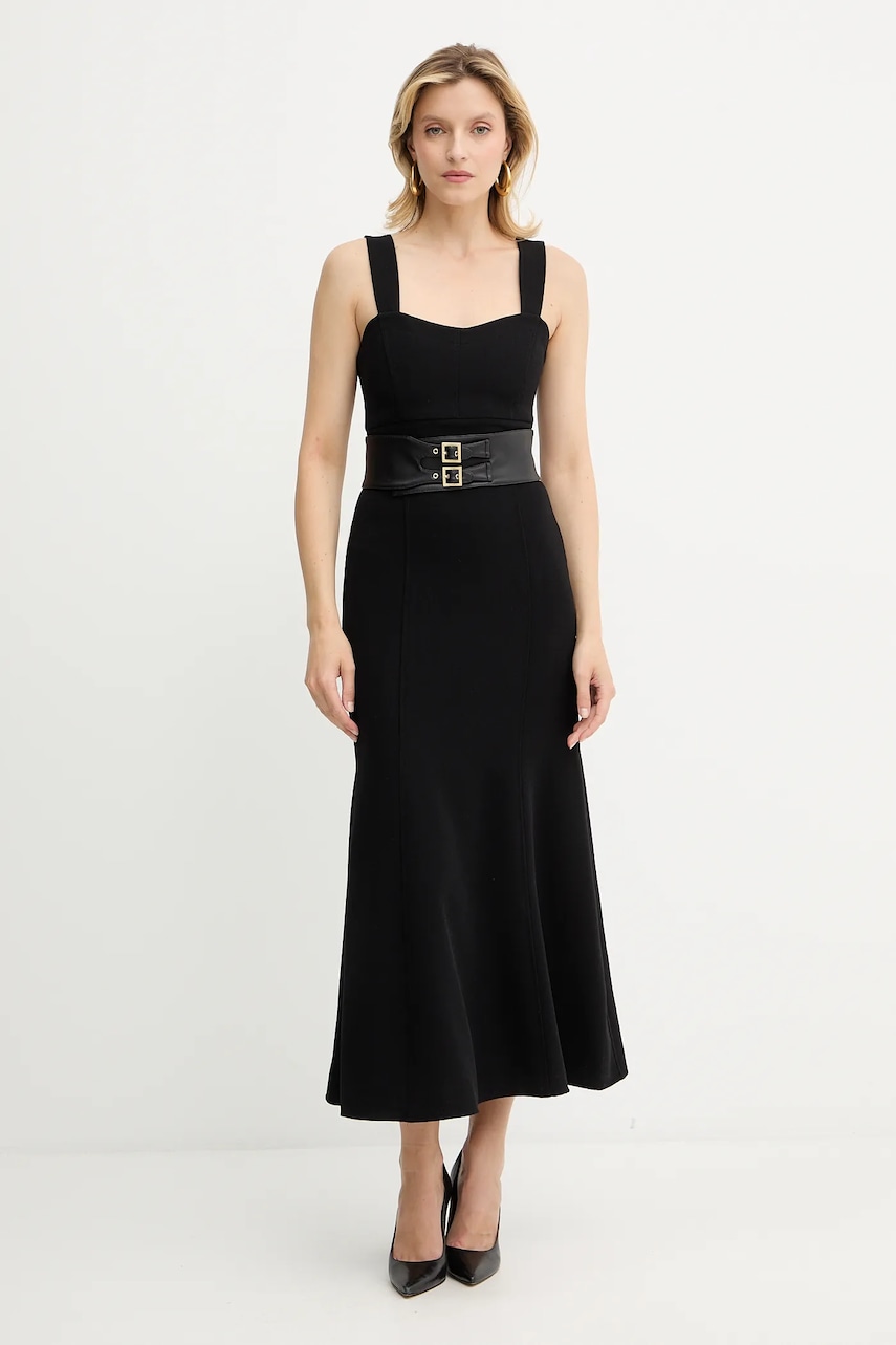 Armani Exchange rochie culoarea negru, XW000678 AF16149