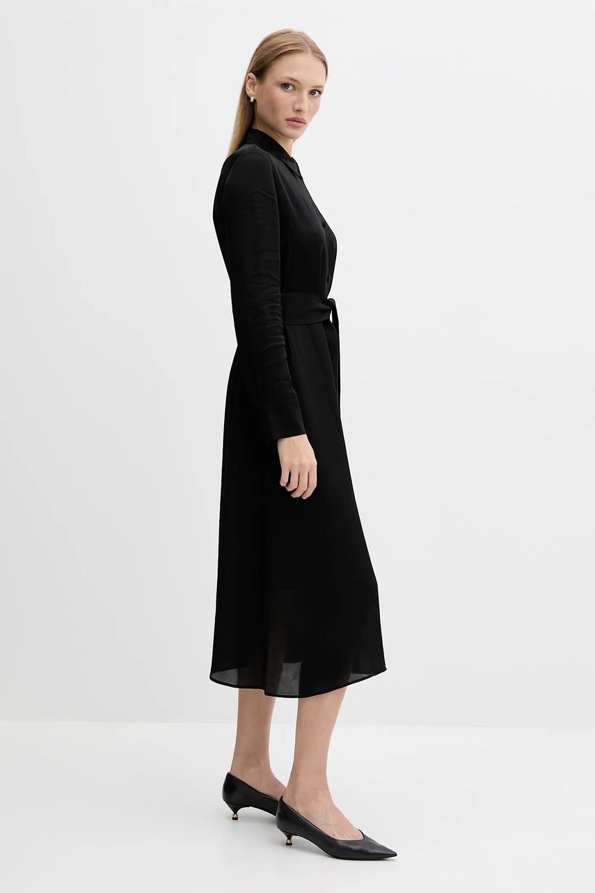 Платье Armani Exchange цвет чёрный midi прямое XW001245 AF16121 Платье Armani Exchange цвет чёрный midi прямое XW001245 AF16121