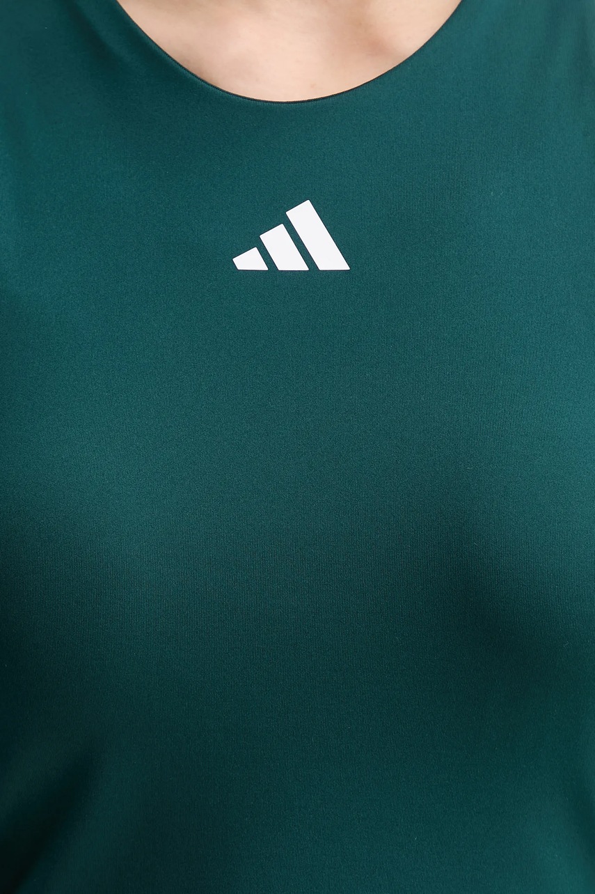 Спортивна сукня adidas Performance GAMESET колір зелений mini розкльошена JW2989