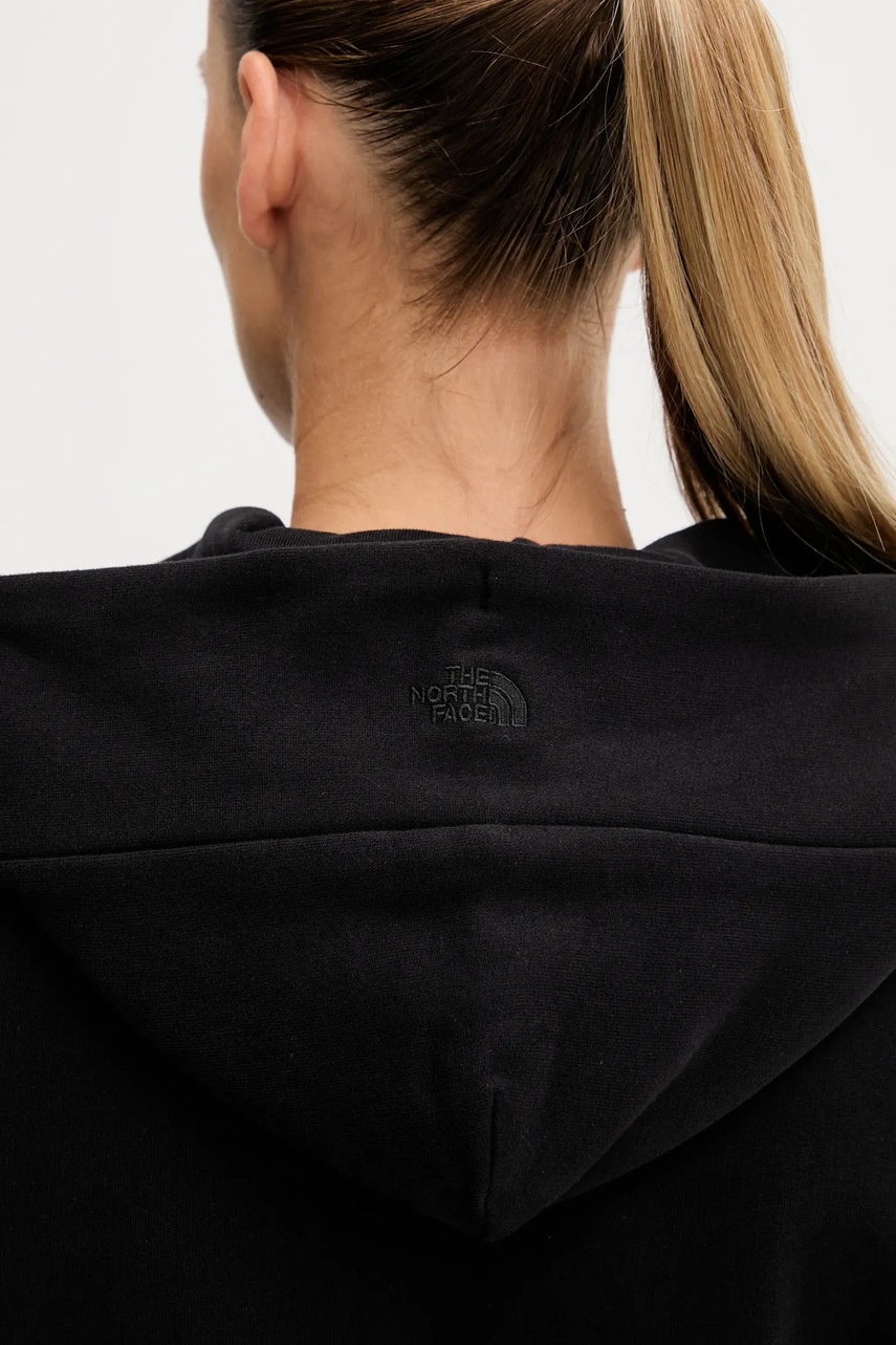 Бавовняна сукня The North Face колір чорний mini пряма NF0A8E48JK31