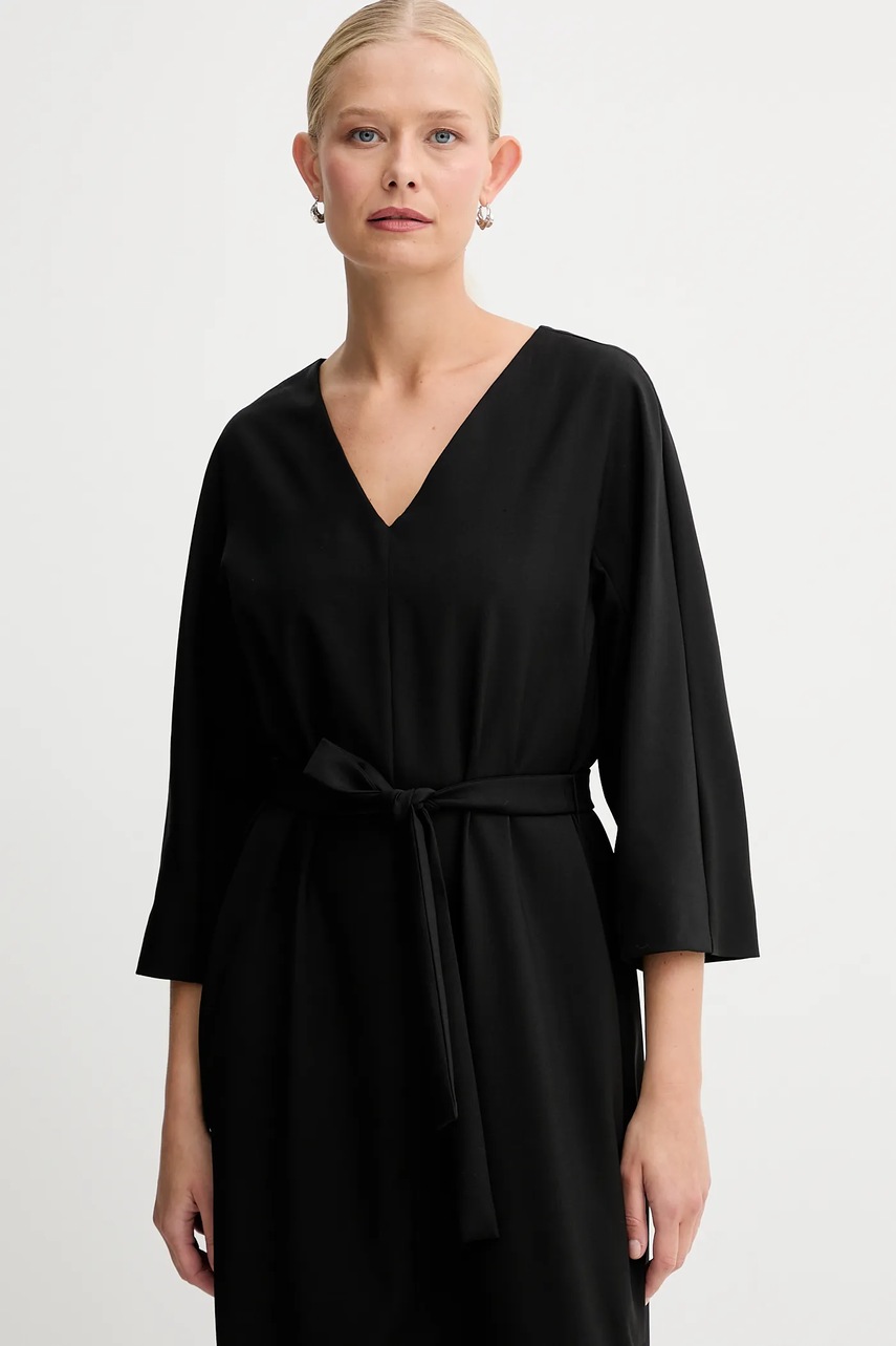 Сукня Weekend Max Mara LAZIALE колір чорний mini пряма 2525226012600