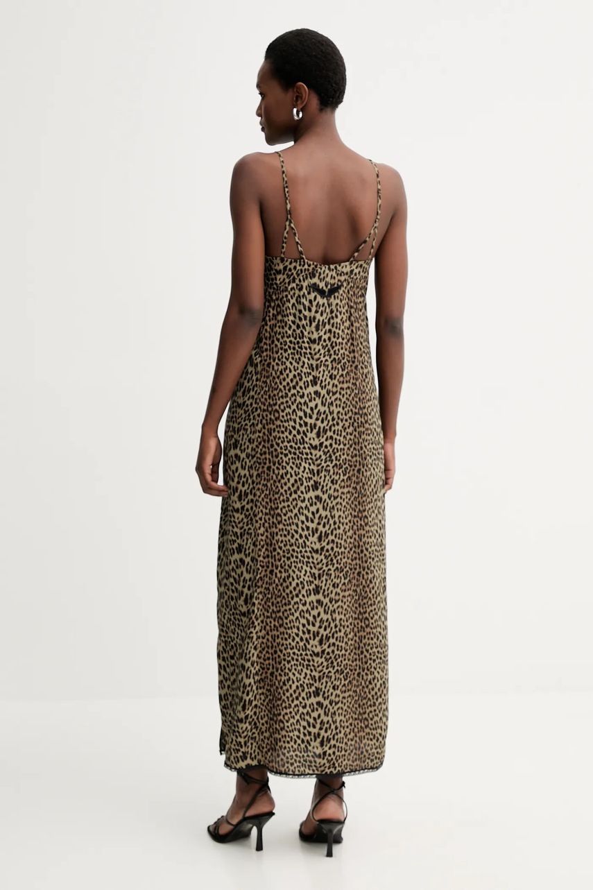 Сукня ZADIG&VOLTAIRE колір зелений maxi розкльошена WWDR02591